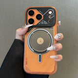Luxury High Tech Skin Feel Magnetic Case For iPhone