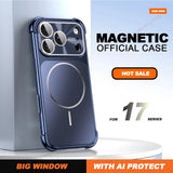 Luxury Magsafe Shockproof Magnetic Case For iPhone
