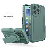 Bracket Shockproof Hard Case for iPhone