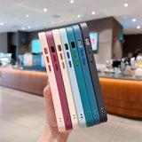 Minimalist transparent case for iPhone