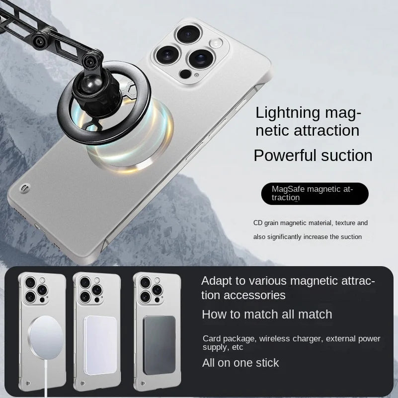 Ultra thin Hard Magnetic Phone Case for iPhone