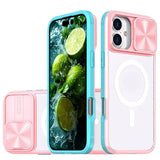 Magsafe Slide Camera Lens Protector Armor Case For iPhone