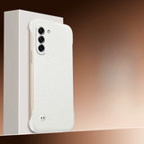 Rock sand borderless heat dissipation case for Samsung