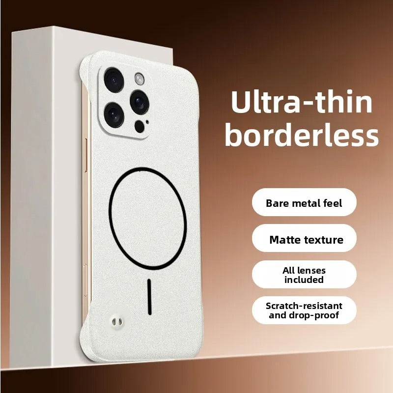 Magsafe Magnetic Frameless Matte Hard Case For iPhone