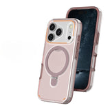 Magsafe magnetic bracket anti fingerprint case for iPhone