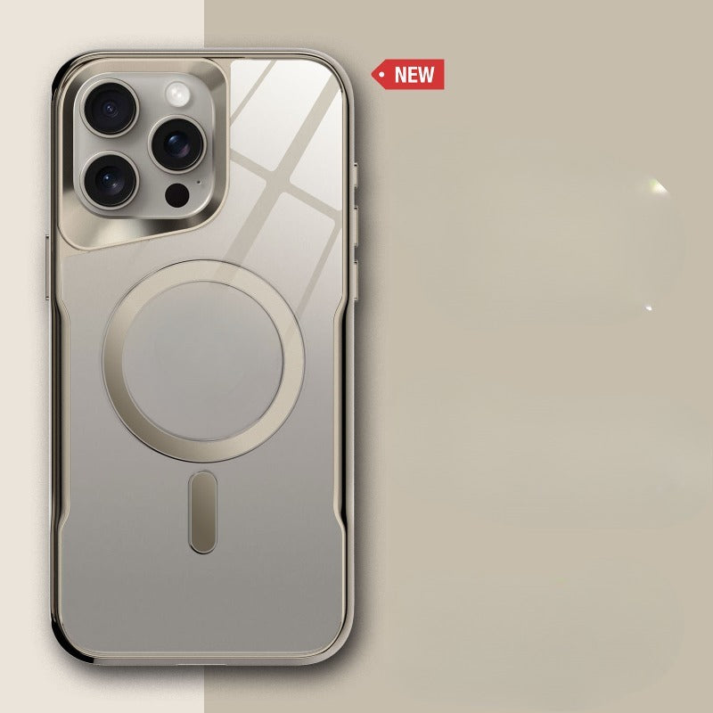 Electroplating acrylic phone case for iPhone