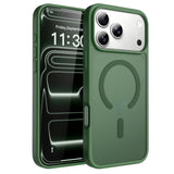 Magnetic matte skin feel case For iPhone