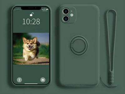 Liquid Silicone Cute Case for iPhone
