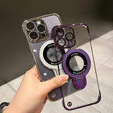 Ultra Thin Borderless Magsafe Hard Case For iPhone