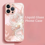 Premium Embossed Totem Dragon Case for iPhone