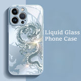 Premium Embossed Totem Dragon Case for iPhone