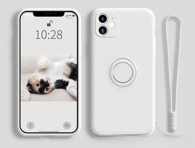 Liquid Silicone Cute Case for iPhone