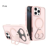 Rotating stand frosted case for iPhone
