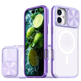 Magsafe Slide Camera Lens Protector Armor Case For iPhone