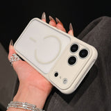 skin feel matte magnetic all inclusive case for iPhone