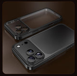 all-inclusive frosted electroplating anti-drop case for iPhone