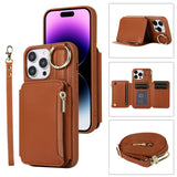 Leather Card Holder Case for iPhone