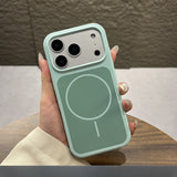 Liquid silicone magnetic Case for iPhone