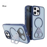 Rotating stand frosted case for iPhone