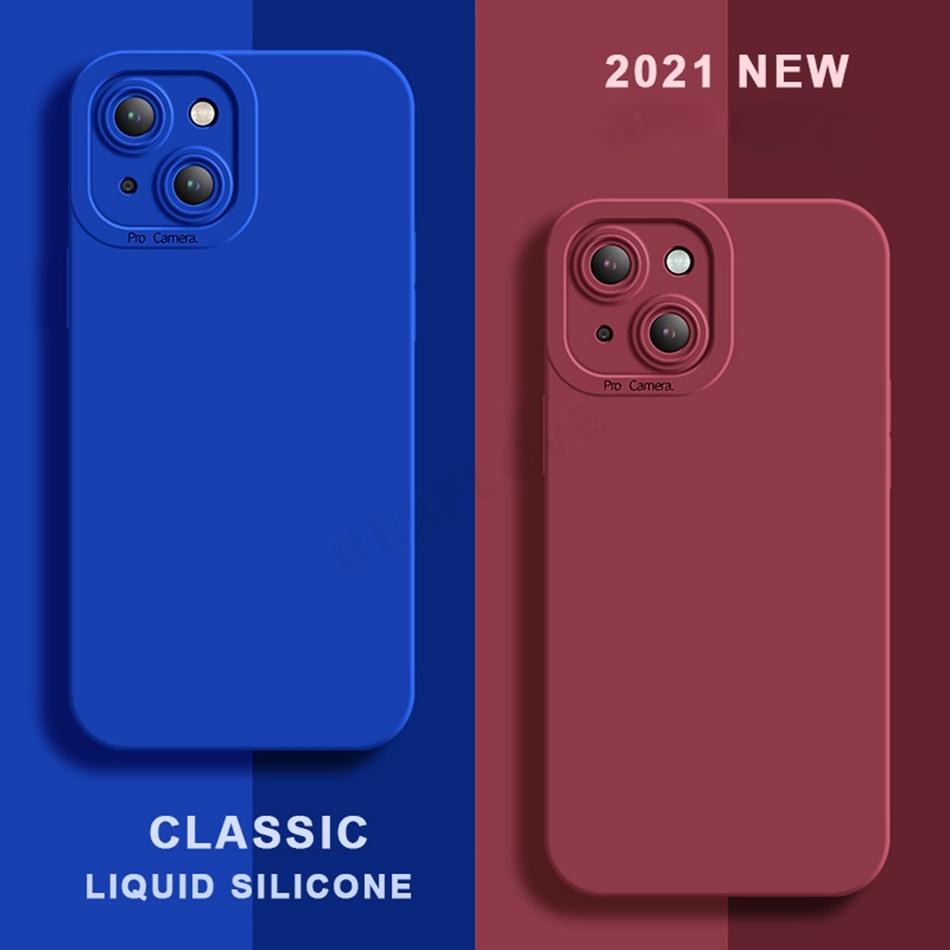 Liquid Silicone Shockproof Case For iPhone