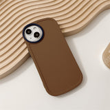Oval Silicone Phone Case For iPhone