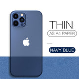 Translucent Ultra Thin PC Matte Case For iPhone.