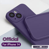 Shockproof Liquid Silicone Case For iPhone