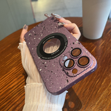 Starry Sky Magnetic Matte Hard Case For iPhone