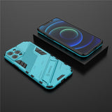 Armor Shockproof PU Silicone PC Case For iPhone