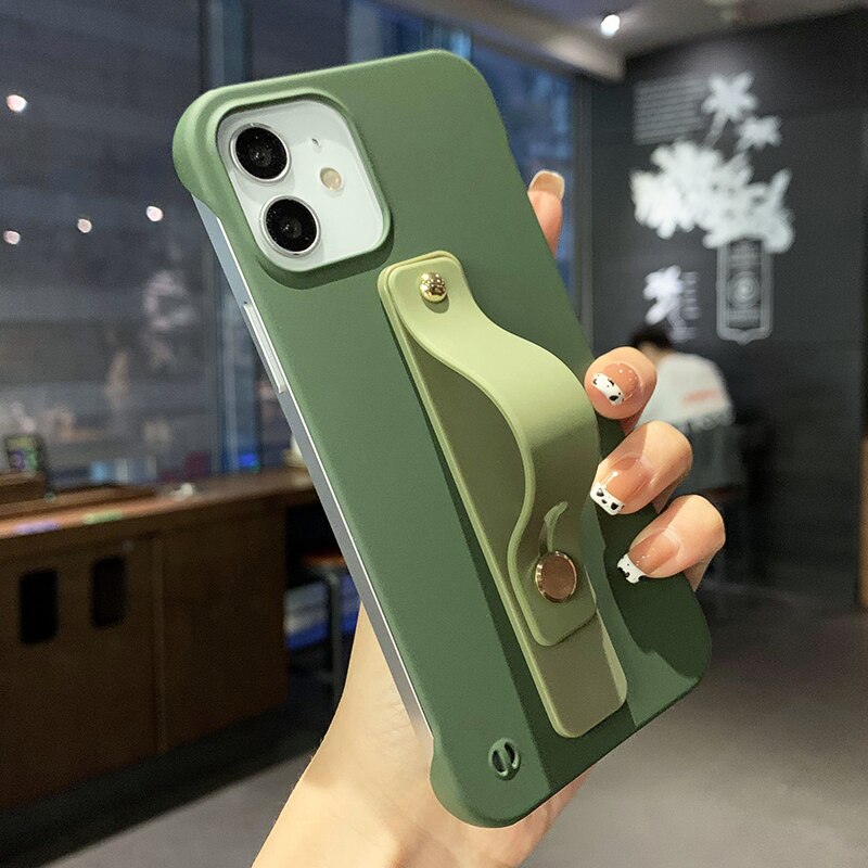 Stylish Hand Strap Holder Phone Case For iPhone