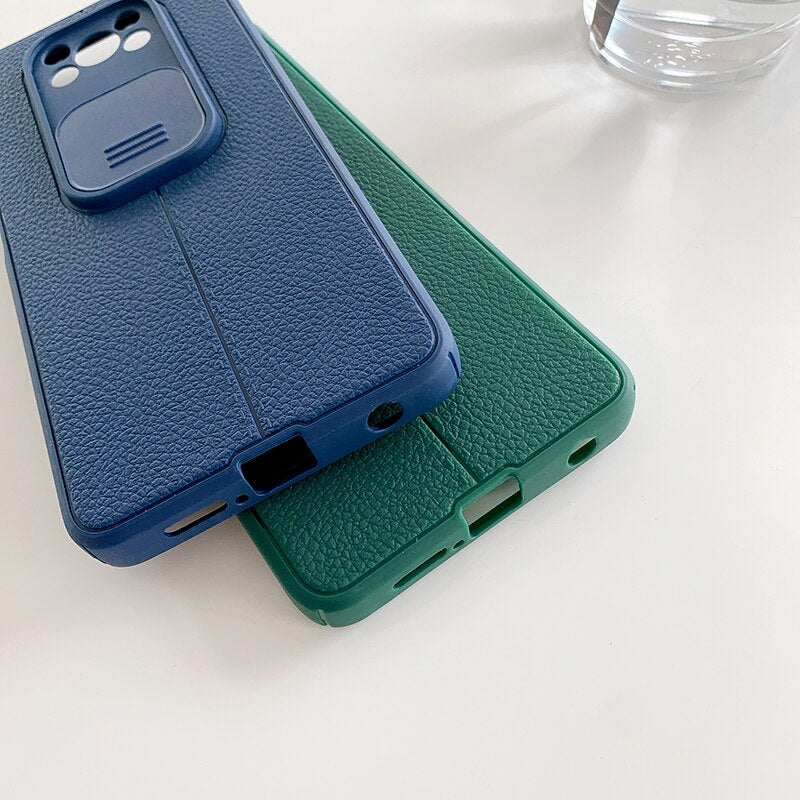 Lychee Grain PU Leather Case for Xiaomi Redmi
