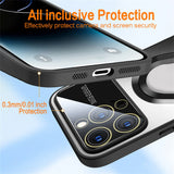 Matte  Glass Lens Camera Protection Case for iPhone
