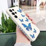 Butterfly Flying Silicone Case For Samsung Galaxy