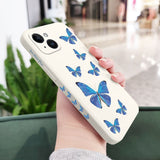 Butterfly Flying Silicone Case For iPhone