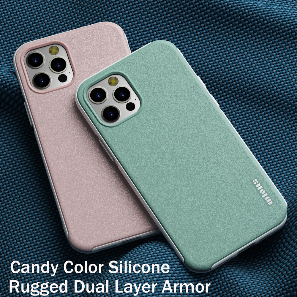 Candy Color Silicone Matte Phone Case For iPhone