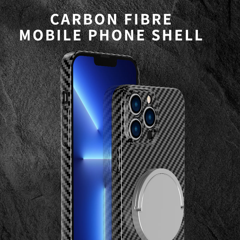 Carbon Fiber Magnetic Case For iPhone