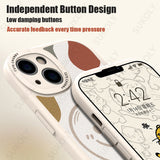 Oval Design Cute Smile Silicone Case for iPhone
