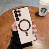 Plating Magnetic Case For Samsung