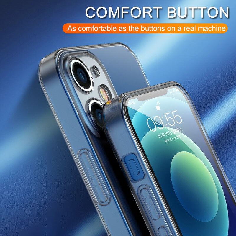 High Definition Clear Silicone Case for iPhone
