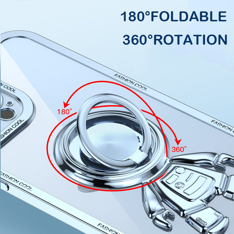 Ring Stand Holder Plating Case for iPhone