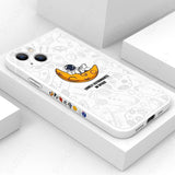 Cute Astronaut Silicone Case For iPhone