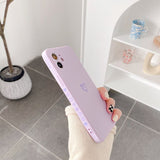 Cute Love Heart Frame Silicone Case For iPhone