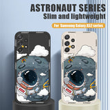 Cute Space Astronaut Lanyard Case For Samsung Galaxy