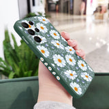 Daisies Among Grass Silicone Case For Samsung Galaxy
