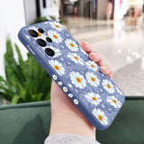 Daisies Among Grass Silicone Case For Samsung Galaxy
