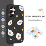 Daisies Flying Silicone Case For Samsung Galaxy