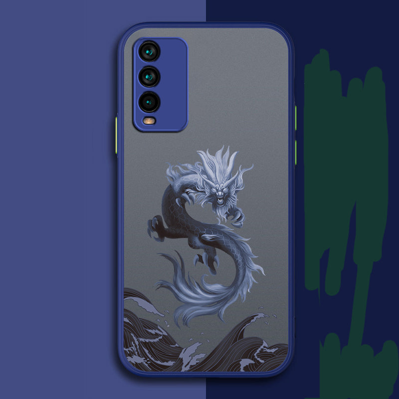 Dragon Pattern Translucent Matte Case for Xiaomi Redmi