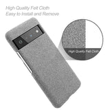 Cloth Texture Fitted Case For Google Pixel
