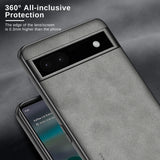 PU Leather Soft Back Cover for Google Pixel