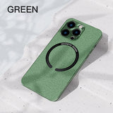 for Magsafe Weave Texture Silicone Case For iPhone